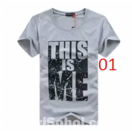 Half Sleeves Cotton T-Shirt For Men Code:DS-02